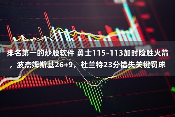 排名第一的炒股软件 勇士115-113加时险胜火箭，波杰姆斯基26+9，杜兰特23分错失关键罚球